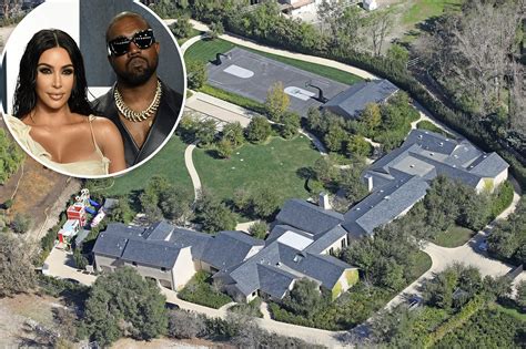 Kim Kardashian and Kanye West's bizarre Hidden Hills home