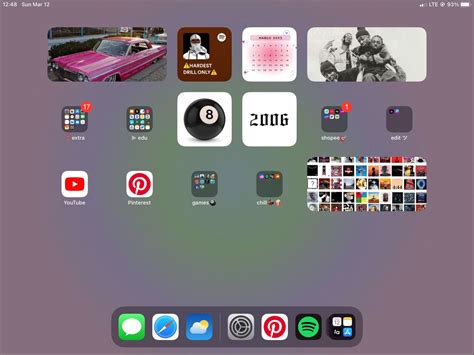 iPad homescreen в 2024 г