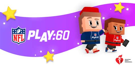 NFL PLAY 60 App | American Heart Association