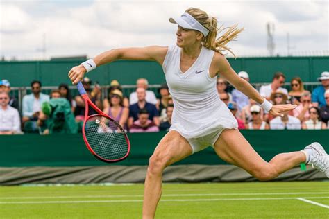 EUGENIE BOUCHARD at Wimbledon Tennis Championships in London 07/02/2019 ...