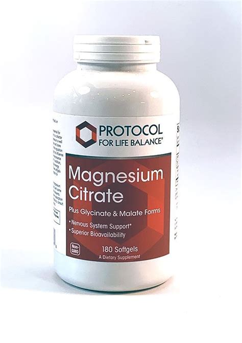 Magnesium Citrate | Protocol for Life | DrAdrianMD