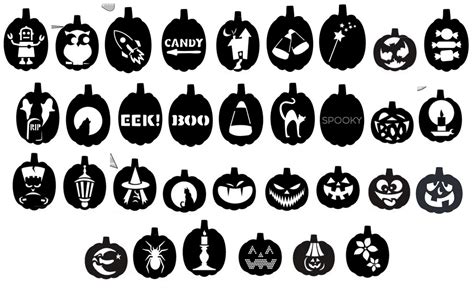 Interior Design: FREE Printable Pumpkin-Carving Patterns