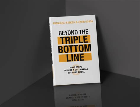 Triple Bottom Line Book Cover on Behance