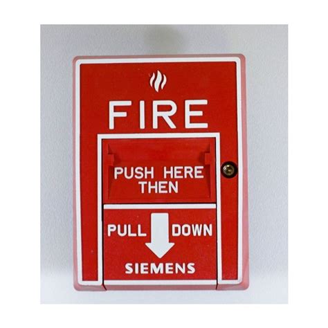 Siemens MSI-20B Manual Fire Alarm Box (dual action)