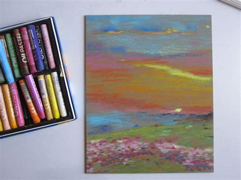 Techniques for Blending With Oil Pastels | Oil pastel techniques, Oil pastel art, Pastel artwork