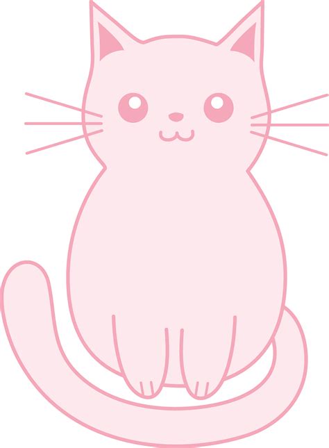 Free Pink Cat Cliparts, Download Free Pink Cat Cliparts png images ...