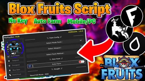 Blox Fruits Script - Auto Farm GUI, No key and more | Fluxus/Arceus X ...