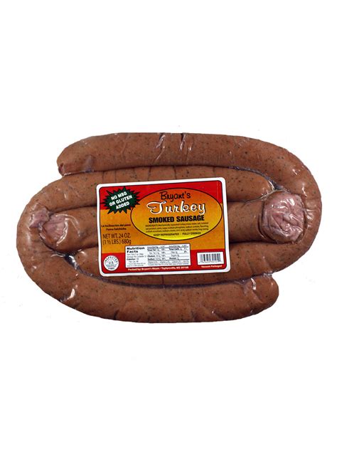 Bryant's Turkey Smoked Sausage 6-Pack – Bryant's Meats