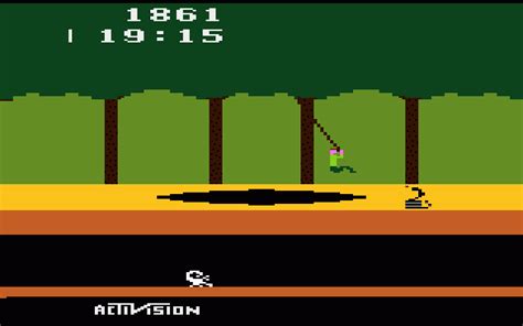 Pitfall! screenshots for Atari 2600 VCS