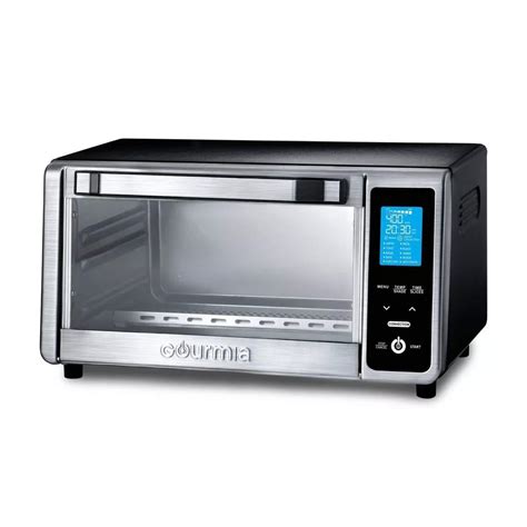 Gourmia 4-Slice Digital Toaster Oven Air Fryer, 11 Functions, Stainless ...