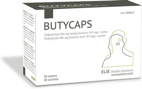 Butycaps - Tributyrine 900 mg - Acide Butyrique 787 mg par sachet - 30 ...