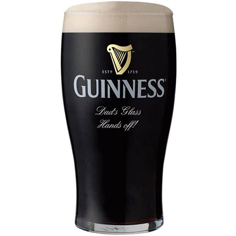 Personalised Guinness Glass Ideal Engraved St Patricks Day Gift