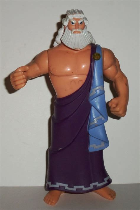 Disney's Hercules Zeus Action Figure Mattel 1997 Loose Used