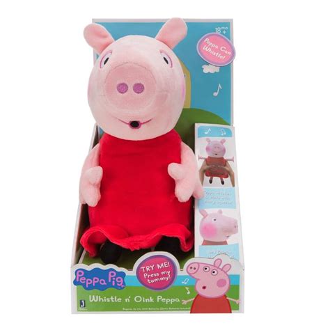 Peppa Pig Whistle n' Oink Plush | Pig n whistle, Peppa pig, Oink