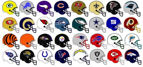 Printable Nfl Helmet Logos