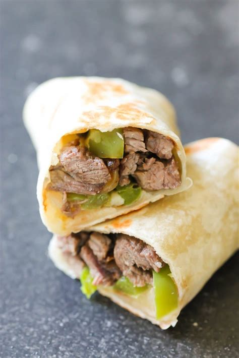 Philly Cheesesteak Wrap – Six Sisters' Stuff