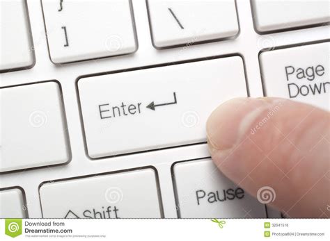 Pressing enter key. Keyboard and hand closeup. The finger pressing the enter key #Sponsored , # ...