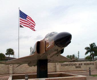 Homestead Air Reserve Base (formerly known as Homestead Air Force Base) is located in the ...