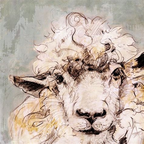 Sheep Wall Art, Canvas Prints, Framed Prints, Wall Peels | Great Big Canvas | Sheep paintings ...