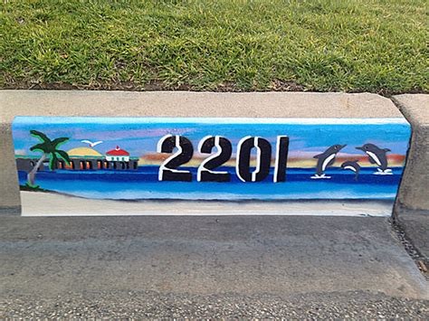 Curb Painting – Curb-N-Sign