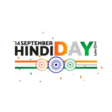 Hindi Day 2023 Vector, Hindi Day, Day 2023, Hindi Calligraphy PNG and ...