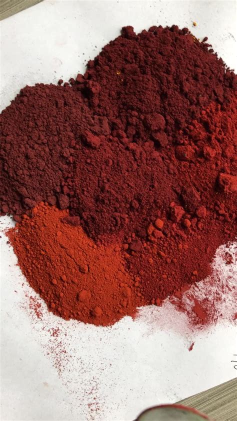 Iron Oxide/ferric Oxide Red/yellow/black/blue/green Pigment - Buy ...