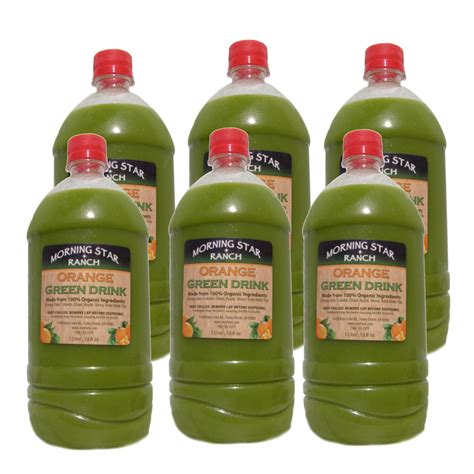 ORANGE Green Drink 6-Liters – MSR Farm Store