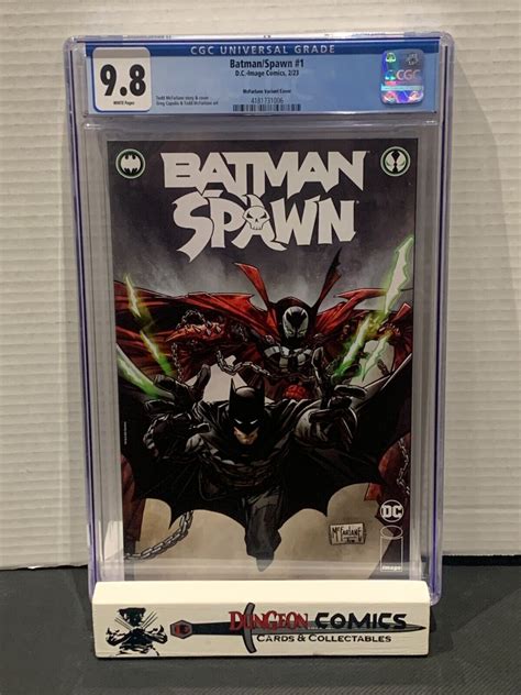 Batman/Spawn # 1 CGC 9.8 Cover T - Todd McFarlane Variant Cover | Comic ...