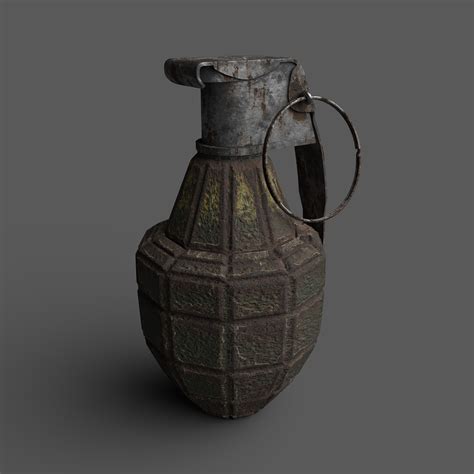 ArtStation - MK-2 Grenade