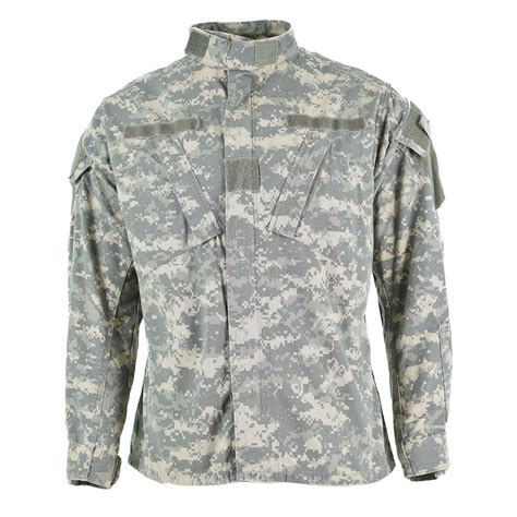 Genuine US army troops field jacket BDU digital ACU camouflage shirts military issue