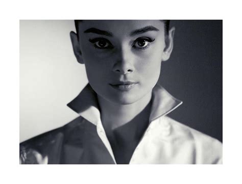 Audrey Hepburn Black and White Framed Wall Art (32 x 24") | Iconic ...