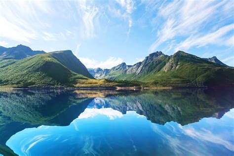 norway, Lake, Mountains, Sky, Water, Nature Wallpapers HD / Desktop and ...