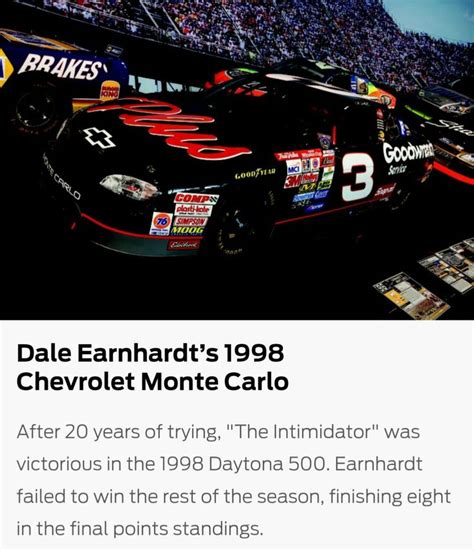 Dale Earnhardt Sr | Dale earnhardt chevrolet, Dale earnhardt, Nascar racing