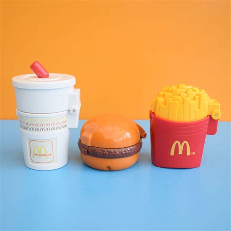 Vintage 1990s McDonalds Food Happy Meal Toys – Pineapple Retro