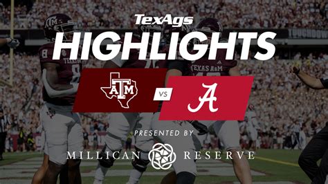 Highlights: Alabama 26, Texas A&M 20 | TexAgs