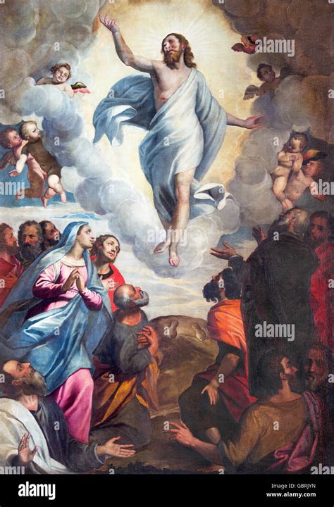 Jesus ascension painting hi-res stock photography and images - Alamy