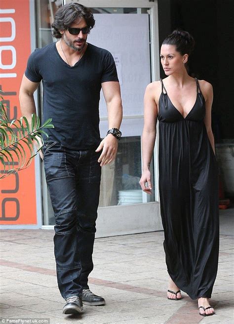 They make a striking pair! True Blood star Joe Manganiello steps out with new buxom model ...