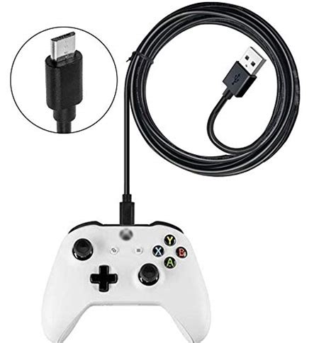 Replacement Xbox One Charging Cable,Play Charge Cord Compatible for ...