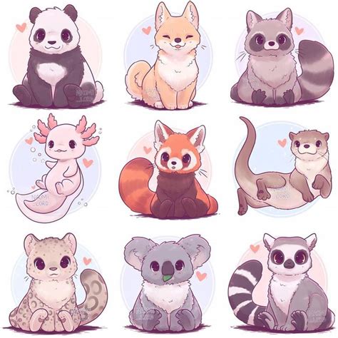 💕 I need to draw more kawaii animals!! 💕 (here are some of my recent ...