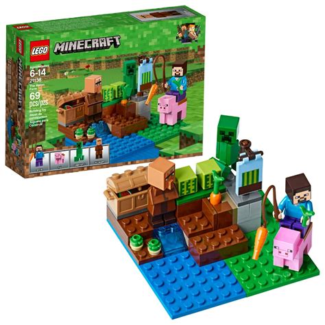 LEGO Minecraft The Melon Farm 21138 Building Set (69 Pieces) - Walmart.com - Walmart.com