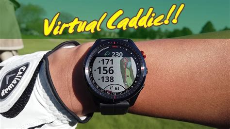 Garmin Approach S62 - on course action of watch features like Virtual Caddie!! Best golf watch ...