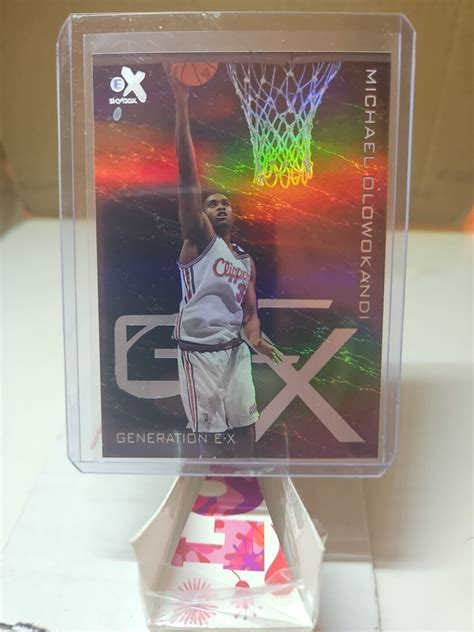 2000 generation e-x skybox michael olowokandi clippers | eBay