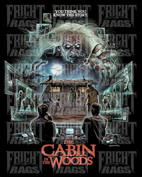 The Cabin in the Woods V1 | Filmposters, Beroemdheden, Vrouw