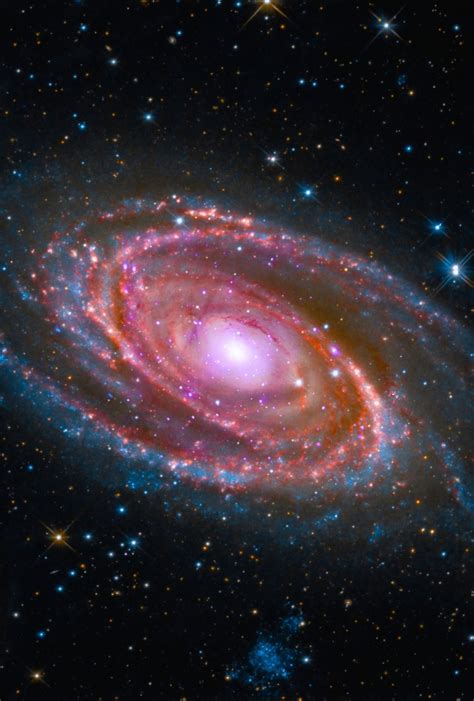 Galaxy Messier 81 in the constellation Ursa Major Image credit: X-ray ...