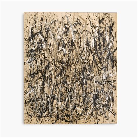 "Autumn Rhythm (Number 30) by Jackson Pollock" Canvas Print by LexBauer | Redbubble