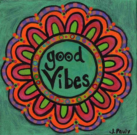 Good Vibes Art Good Vibes Print Hippie Art Hippie Vibes - Etsy