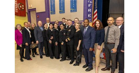 USS New Jersey Crew Visits Elizabeth Public Schools to Teach Students ...