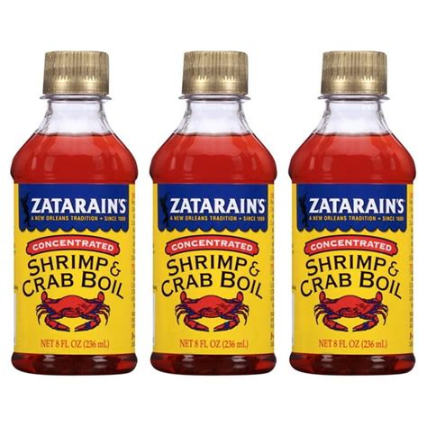 (3 pack) Zatarain's Crab Boil - Liquid, 8 fl oz - Walmart.com