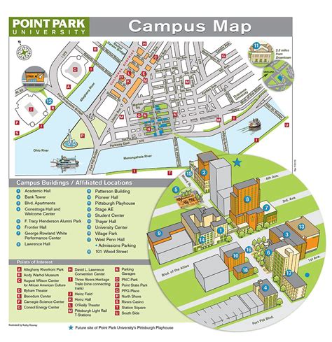 University Park Campus Map