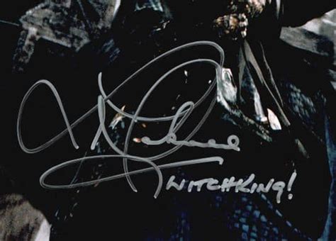 Lawrence Makoare Autograph Signed Photo Lurtz LOTR